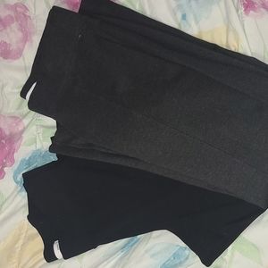 Set of Black and Grey Old Navy Stevie Pants